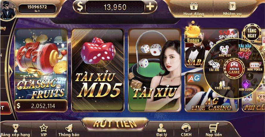 Sảnh tài xỉu uy tín chơi vui trúng đậm